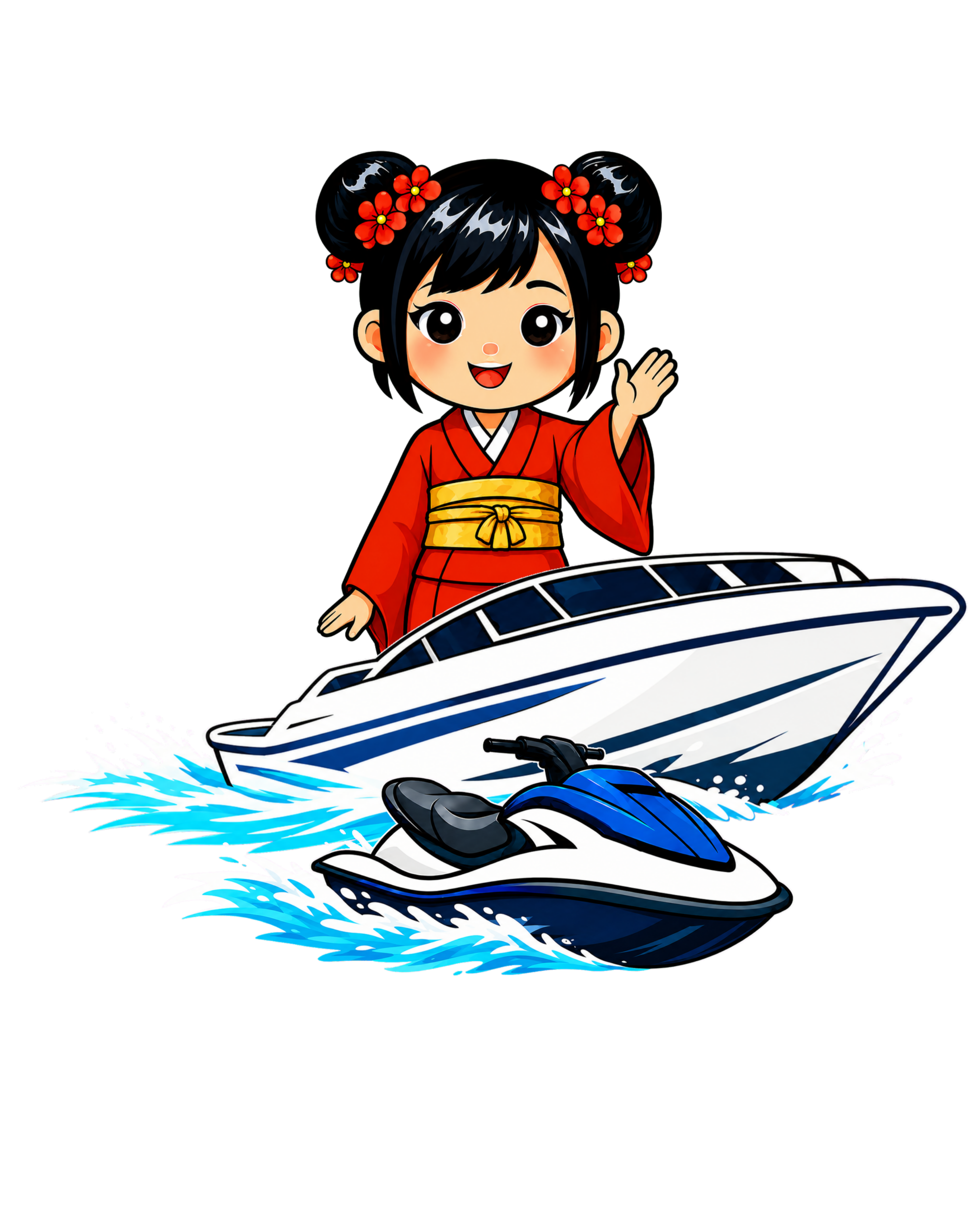 Japinha Tour com lancha e jetski